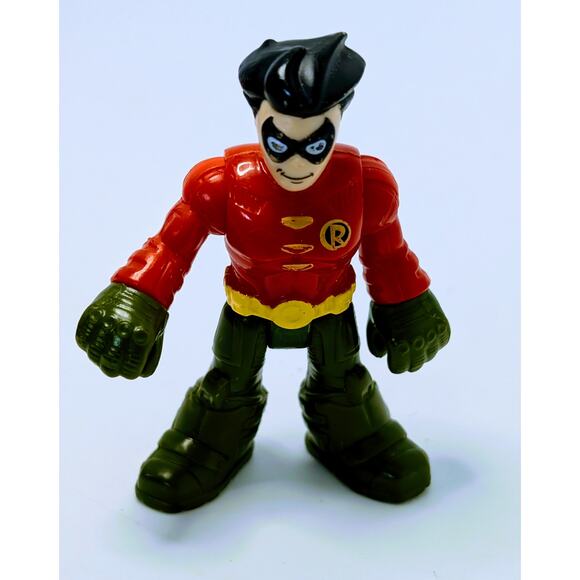 Fisher Price Imaginext DC Super Friends ROBIN Robot Mech Suit 3" Figure - Picture 1 of 4